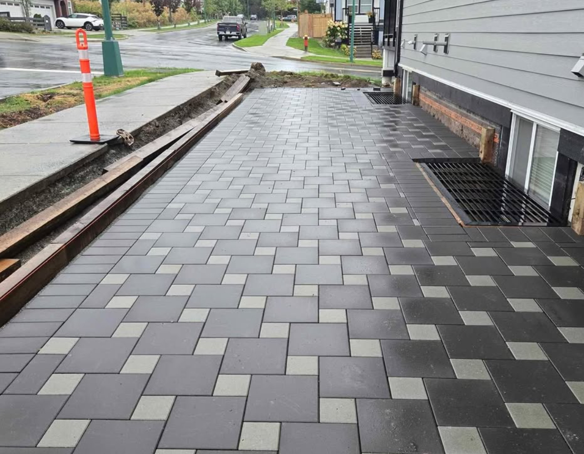 Paving Stones project by H&A Cedar Fencing