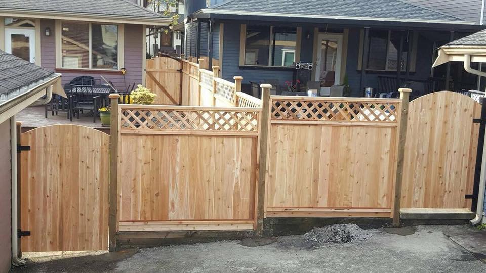Custom Gates project by H&A Cedar Fencing